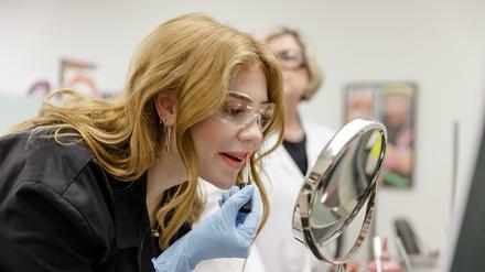 Eigener Lippenstift. Palina Rojinski.