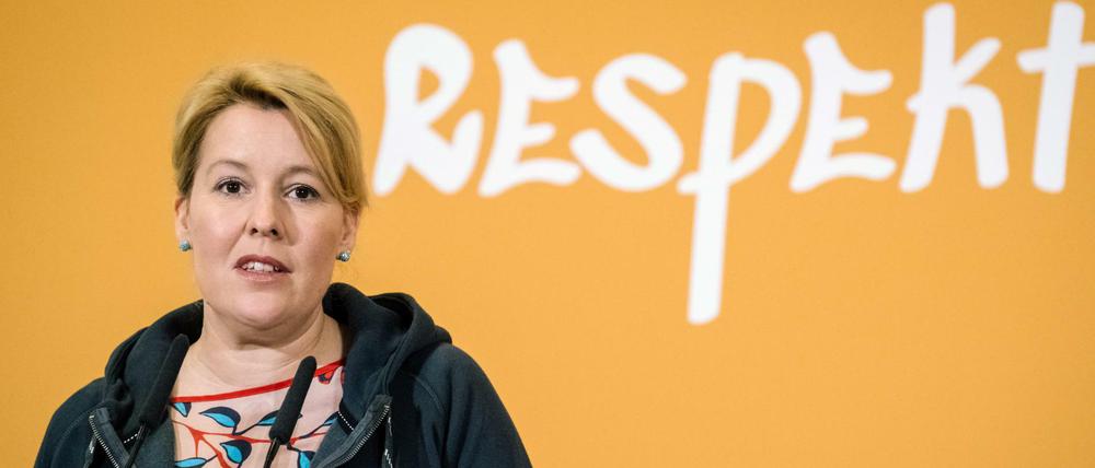 Für Bundesfamilienministerin Franziska Giffey (SPD) ist die Aufwertung sozialer Berufe "die Schlüsselfrage des 21. Jahrhunderts".