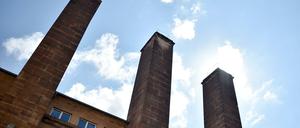 Die Alte Münze in Mitte soll ein Ort der Kreativität werden. Das Foto zeigt die Prägehalle im Blockinneren.