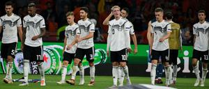 Absteiger. Die deutschen Nationalspieler verabschieden sich vorzeitig aus der ersten Klasse der Nations League.