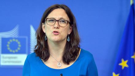 EU-Handelskommissarin Cecilia Malmström.