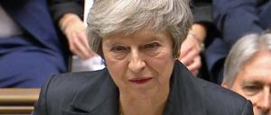Theresa May, Premierministerin von Großbritannien. 