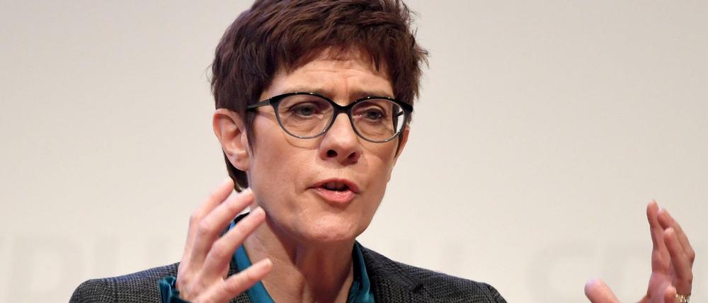 CDU-Generalsekretärin Annegret Kramp-Karrenbauer.
