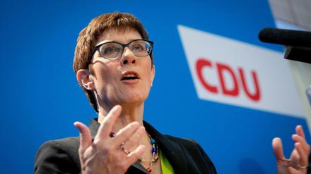 Annegret Kramp-Karrenbauer, Generalsekretärin der CDU.