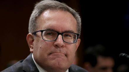 Andrew Wheeler ist momentan noch Interimschef der Umweltbehörde EPA. 