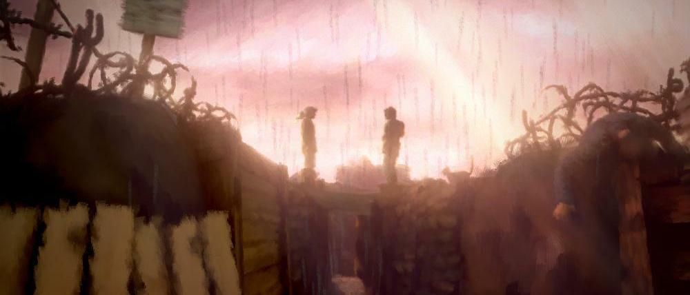 "11-11: Memories Retold" hinterfragt die Einteilung in Freund und Feind.