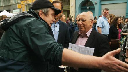 Der Berliner CDU-Politiker Kurt Wansner in seinem Kreuzberger Kiez. 