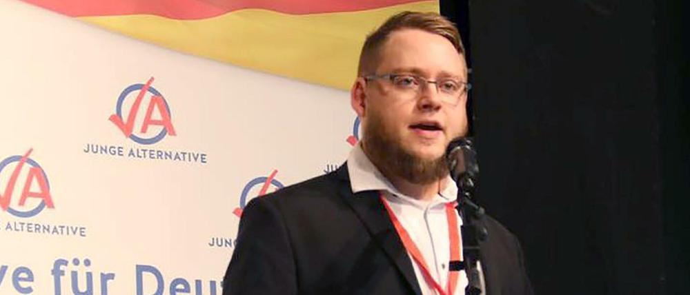 Der Vorsitzende der AfD-Nachwuchsorganisation in Baden-Württemberg, Moritz Brodbeck, hat seinen Rücktritt angekündigt.