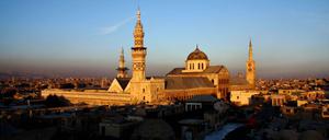 Das Herz der Stadt. Die Umayyaden-Moschee (2007) über dem historischen Teil von Damaskus.