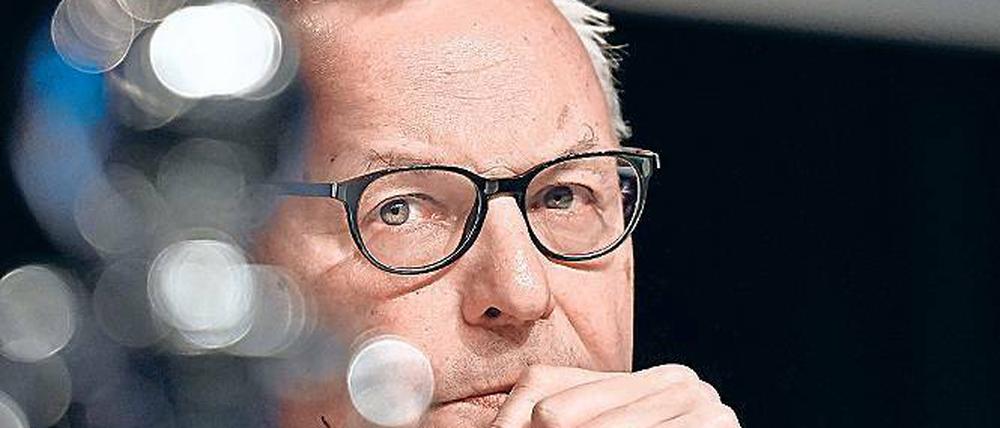 Blick nach vorn. Präsident Gegenbauer sieht Hertha auf einem guten Weg. 