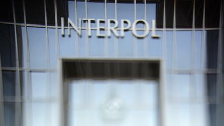 Das Gebäude von Interpol in Lyon