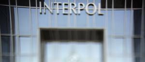 Das Gebäude von Interpol in Lyon