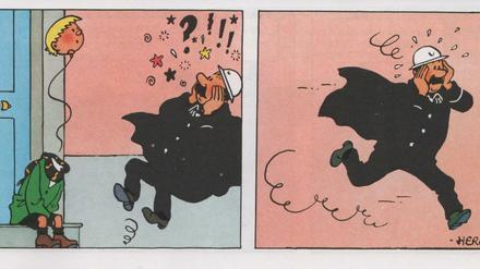 Nicht den Kopf verlieren. Die Pointe eines Strips aus der Reihe - für Komplettansicht auf Plus-Symbol klicken.