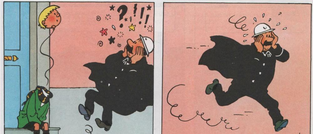 Nicht den Kopf verlieren. Die Pointe eines Strips aus der Reihe - für Komplettansicht auf Plus-Symbol klicken.