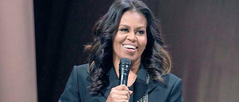 First Lady und Freundin. Für viele Amerikanerinnen ist Obama ein Idol.