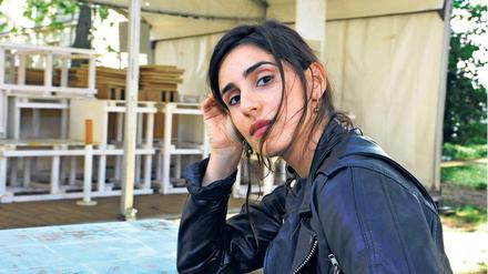 Die Schauspielerin Maryam Zaree, bekannt aus der Serie "4 Blocks".