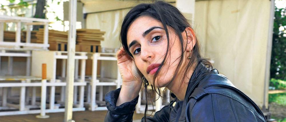 Die Schauspielerin Maryam Zaree, bekannt aus der Serie "4 Blocks".