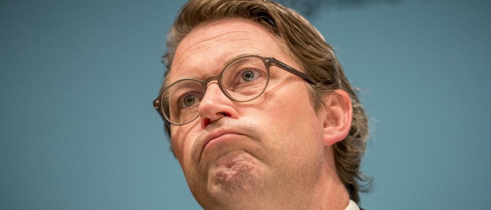 Bundesverkehrsminister Andreas Scheuer (CSU).