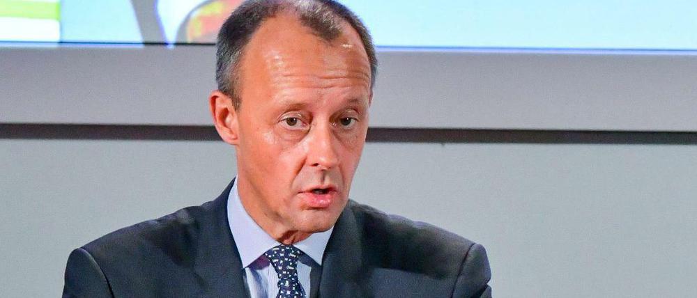 Kandidat um den CDU-Parteivorsitz Friedrich Merz.
