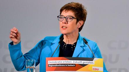 CDU-Generalsekretärin Annegret Kramp-Karrenbauer.