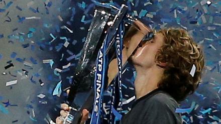 Weltrangenlisten-Fünfter Alexander Zverev. 