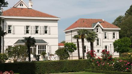Die deutschen Sommerresidenz Tarabya bei Istanbul, direkt am Bosporus.