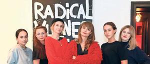 Weiblich und kreativ. Das Team der Goalgirls besteht nur aus Frauen. 