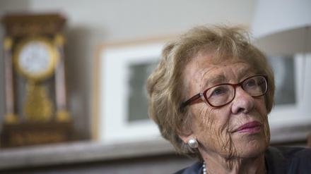Eva Schloss, 89, wurde 1929 in Wien geboren und flüchtete mit ihrer Familie über Belgien nach Amsterdam. 1944 wurde sie nach Auschwitz deportiert.