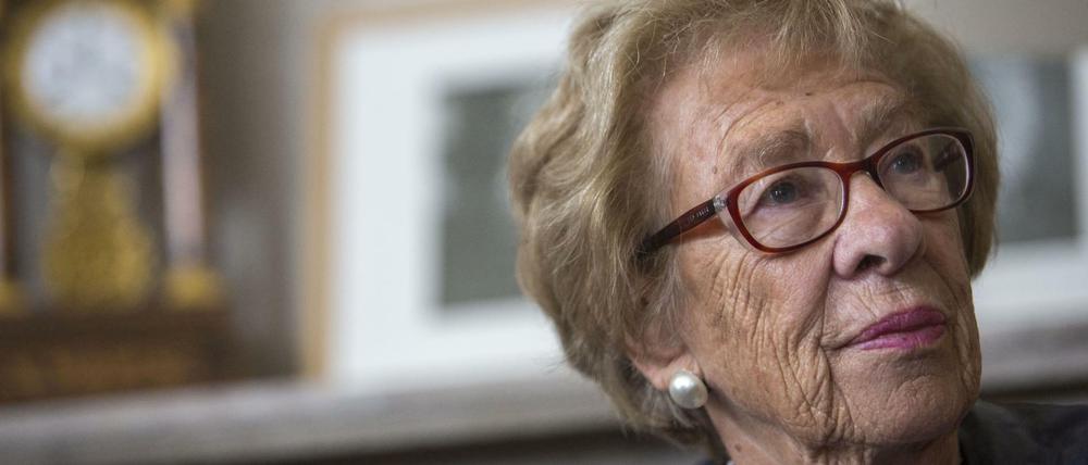 Eva Schloss, 89, wurde 1929 in Wien geboren und flüchtete mit ihrer Familie über Belgien nach Amsterdam. 1944 wurde sie nach Auschwitz deportiert.