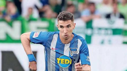 Zwei in eins. Marko Grujic erfüllt im Mittelfeld sowohl die defensiven Anforderungen als auch die offensiven – das macht ihn für Hertha so wertvoll. 