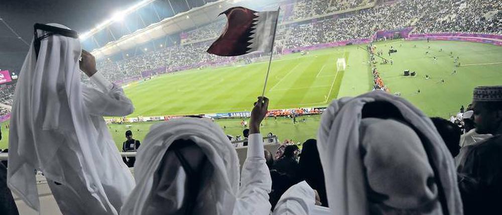 Mehr Show als Sport? Die Katarer erwarten sich von der Fußball-WM 2022 viel Prestige.
