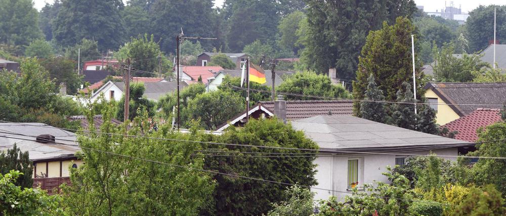 300.000 Wohnungen könnten auf Berliner Kleingartenflächen entstehen.