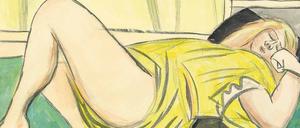 Gelbes Glück. Max Beckmanns „Liegende“ von 1932.