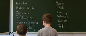 An manchen Berliner Schulen sind Schüler, die zu Hause mit ihren Eltern Deutsch sprechen, eine Minderheit.