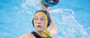 Belén Vosseberg ist heute beim ersten Bundesligaspiel der Wasserfreunde in der Frauen-Bundesliga dabei. 