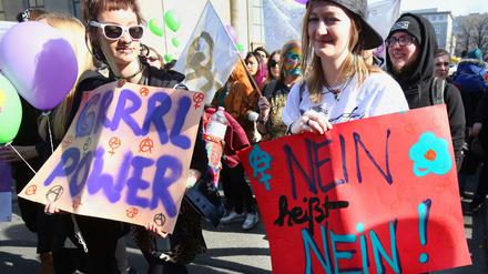 "Nein heißt Nein": In Deutschland muss eine Person mit Worten oder Gesten zum Ausdruck bringen, dass sie keinen Sex möchte.