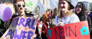 "Nein heißt Nein": In Deutschland muss eine Person mit Worten oder Gesten zum Ausdruck bringen, dass sie keinen Sex möchte.