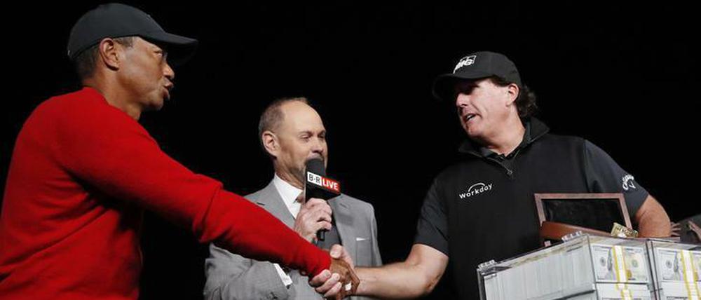 Woods, Mickelson und der Jackpot.