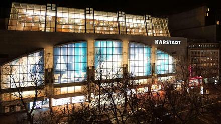 Das Karstadt-Warenhaus am Kurfürstendamm eröffnete 1971 als Wertheim.
