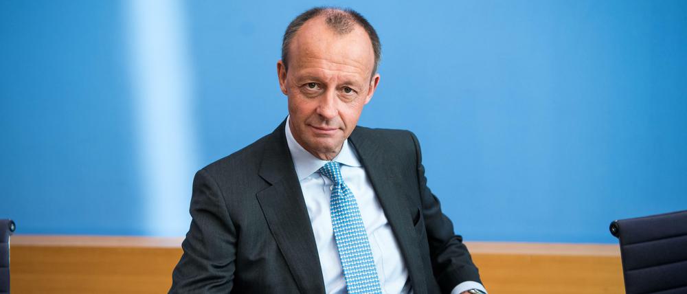 Friedrich Merz, Kandidat für den CDU-Partei-Vorsitz.
