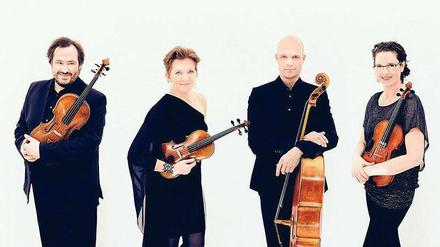 Da capo al fine. Das Artemis Quartett in der aktuellen Besetzung. 