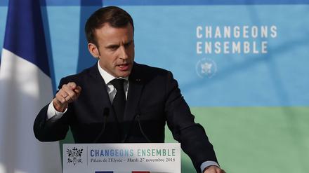 Frankreichs Präsident Emmanuel Macron