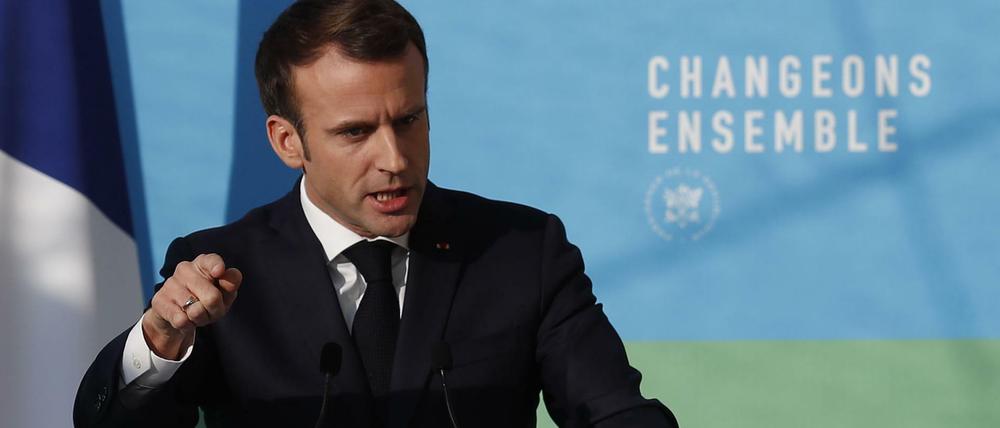 Frankreichs Präsident Emmanuel Macron