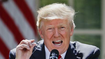 US-Präsident Donald Trump. 
