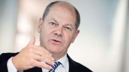 Olaf Scholz (SPD), Bundesminister der Finanzen