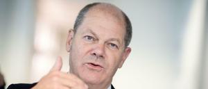Olaf Scholz (SPD), Bundesminister der Finanzen