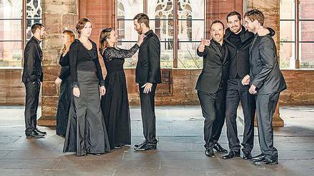 Das 2012 gegründete Ensemble Voces Suaves aus Basel. 