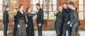 Das 2012 gegründete Ensemble Voces Suaves aus Basel. 