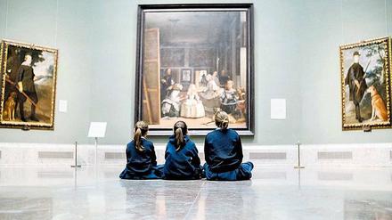 „Las Meninas“ von Velázquez ist eines der bekanntesten Werke im Museo del Prado in Madrid. 