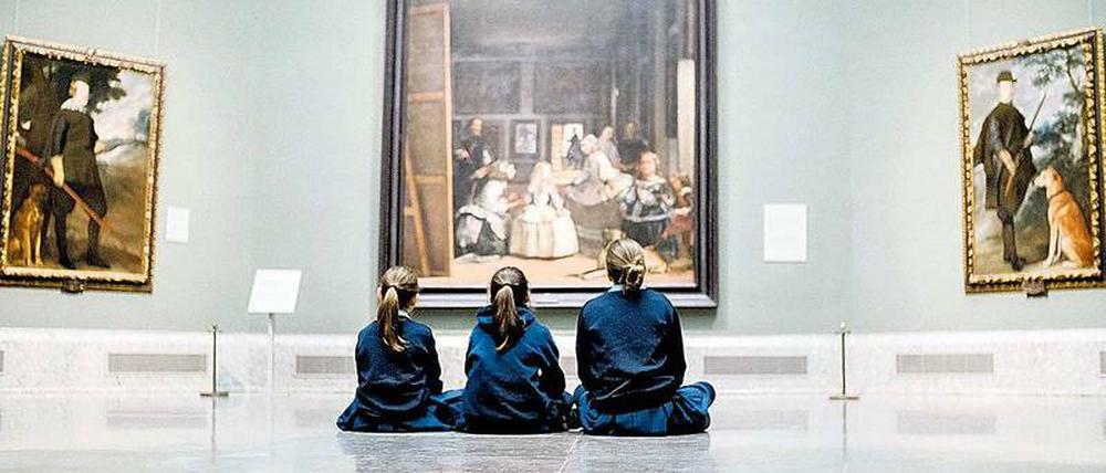 „Las Meninas“ von Velázquez ist eines der bekanntesten Werke im Museo del Prado in Madrid.